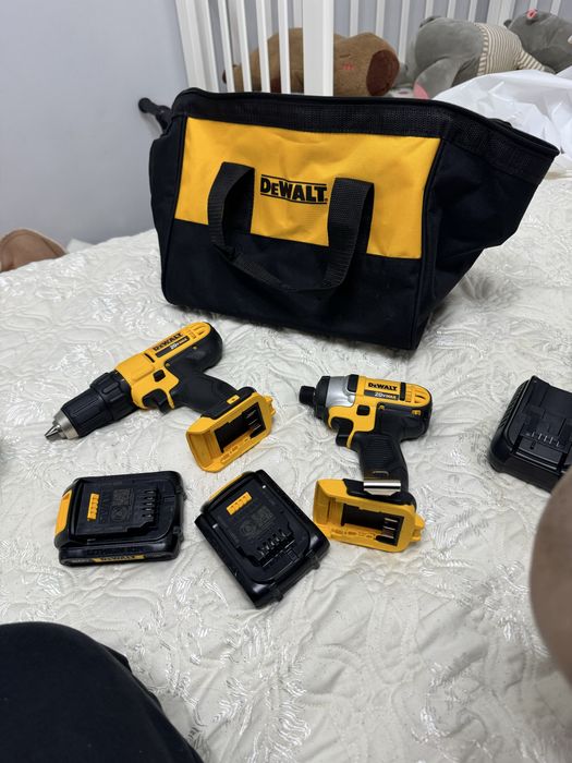 Dewalt шруповерт и ударная отвертка