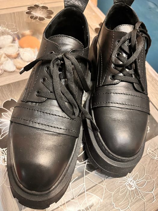 Обувки естествена кожа bianki 39 номер