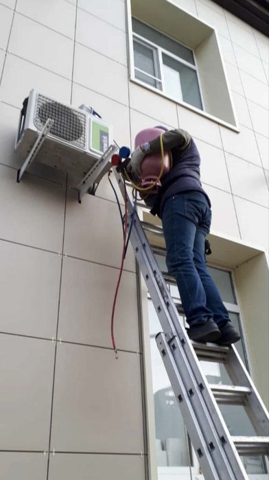 Монтаж УСТАНОВКА Кондиционера АЛМАТЫ Демонтаж Ремонт Заправка Продажа