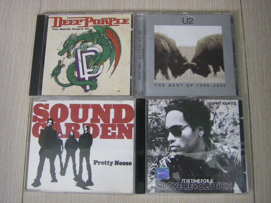 Оригинални CD -та с метал и други