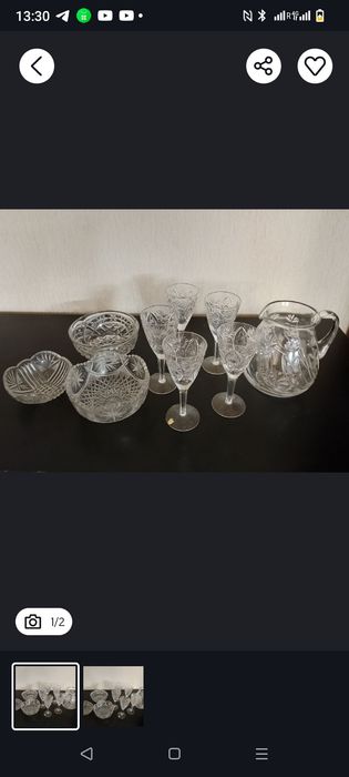 Продам хрусталь  в идеальном состоянии