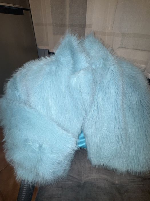 Еко палто, късо, размер С, М в резида