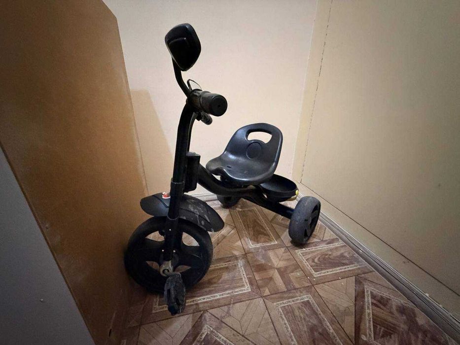 Детский Велосипед 3-х колесный, фара, свет/звук, шины EVA