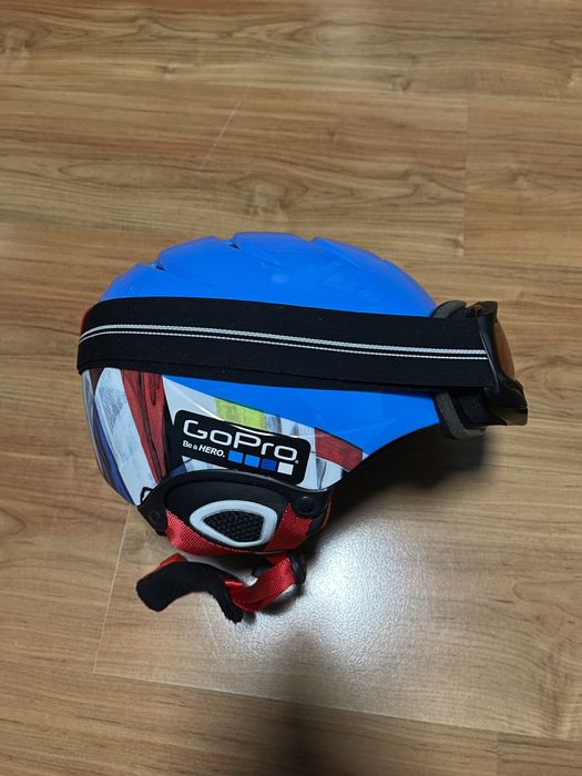 Ски каска Quiksilver с очила