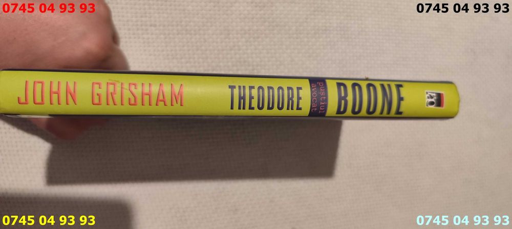 carte carti THEODORE BOONE Pustiul avocat de John Grisham