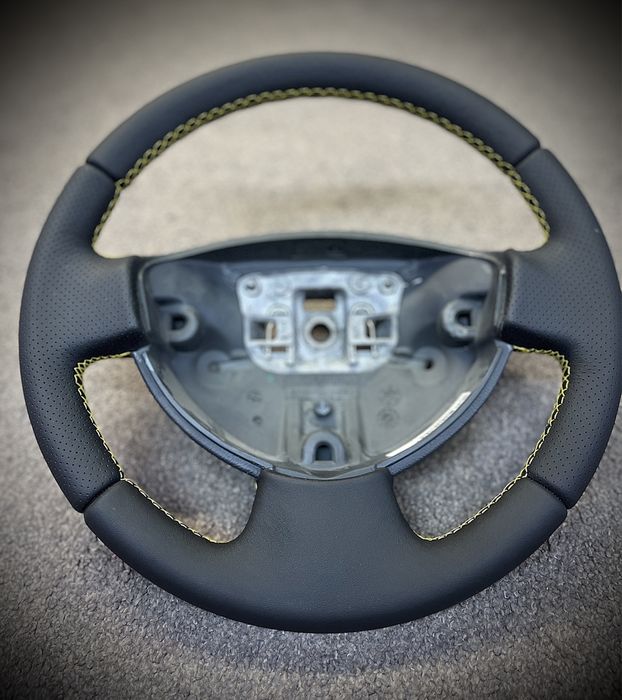 Volan piele naturala Nappa Logan Sandero Dokker Mcv Faza 2 2008-2013