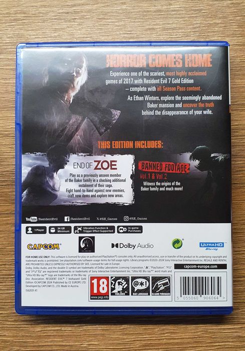 Resident Evil 7: biohazard Gold Edition за PS5