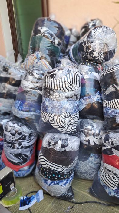 Памучни парцали нови 10 кг чувал нарязани