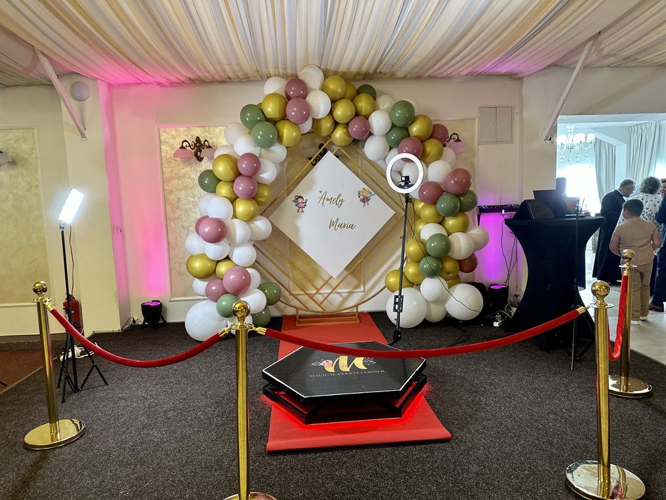 360 Video Booth Selfie / Oglinda foto, Cabina foto