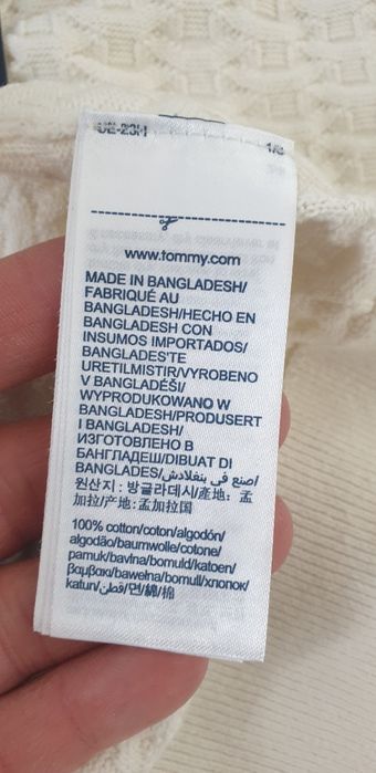 Tommy Hilfiger Cotton Knit POLO / L НОВО! ОРИГИНАЛ! Мъжки Памучен Поло