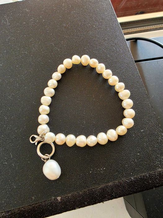 Гривна от истински перли