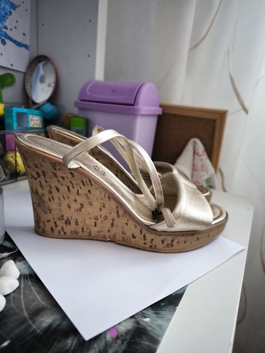 Sandale piele Elena Baroni Italy 40