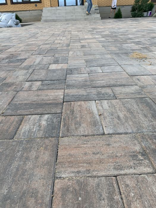 Укладка брусчатки