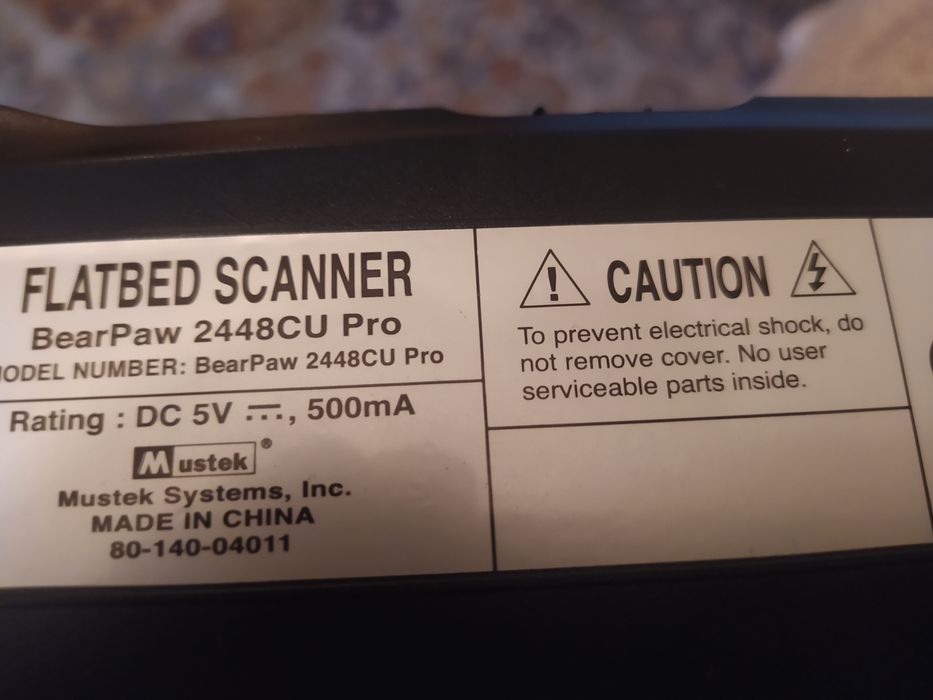 Продам сканер BearPaw2448cuPro