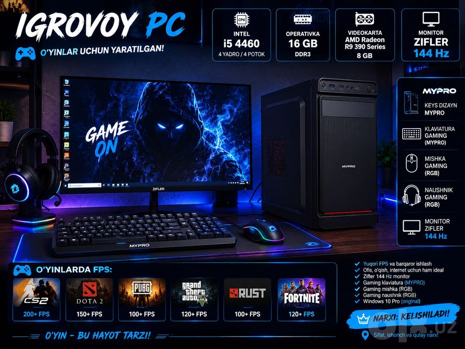 Igravoy pc zamonaviy