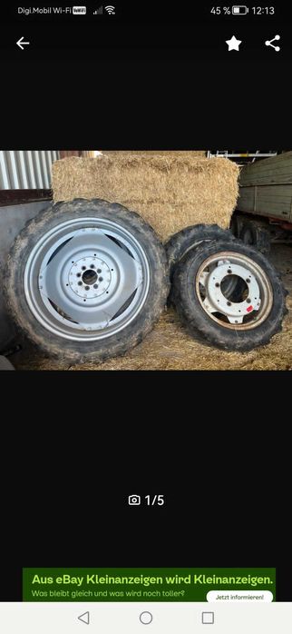 Roti inguste tehnologice pentru orice tip de tractor Claas New Holland