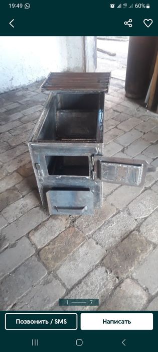 Продам печь котел новый