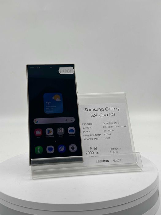 Samsung Galaxy S24 Ultra 512GB 12GB RAM Garantie 24 Luni CashBox