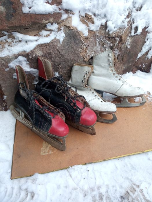 Коньки мужские канадки и женские фигурные