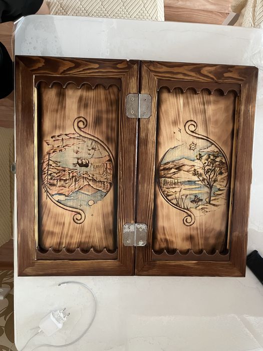 Продам нарды (ручная работа)