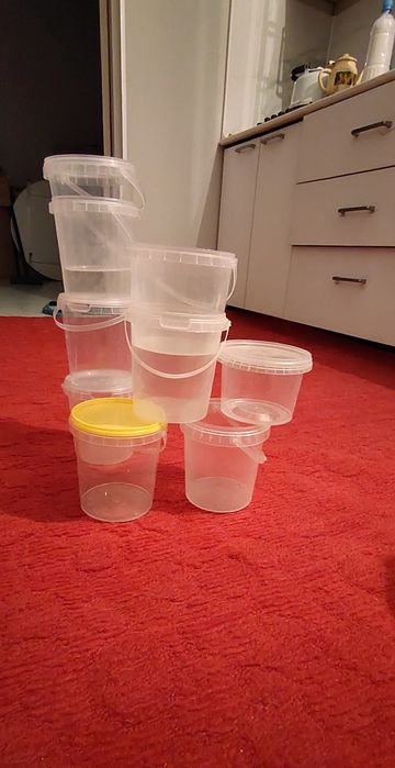 Ыдыс, Пәлтө, Пластик ведро, Банка