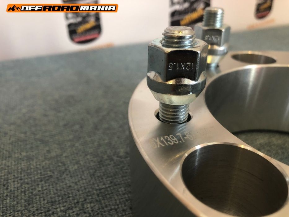 Flanse distantiere 50mm 6x139.7 M12x1.5 Toyota, Mitsubishi