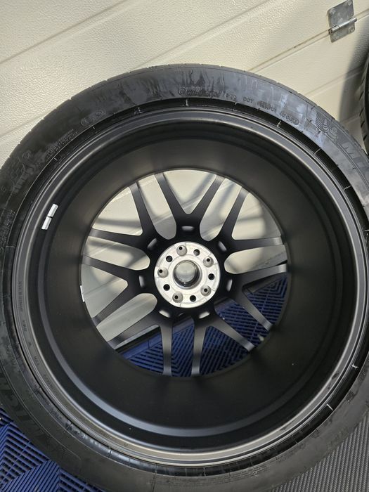 22" ОРИГИНАЛНИ AMG джанти GLE63 W167 + НОВИ Michelin Pilot Sport 4S