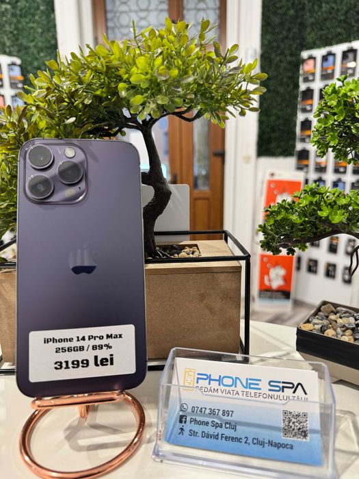 iPhone 14 Pro Max 256Gb - Din magazin,cu garantie! RATE TBI !