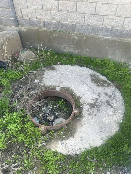 Кольцо крышка бетонная