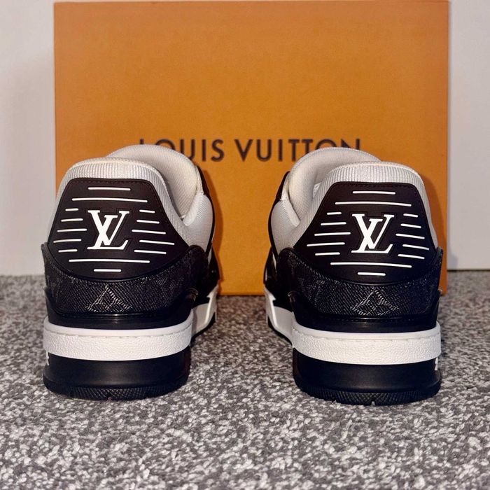 #REDUCERE# Louis Vuitton LV Trainer Monogram Denim