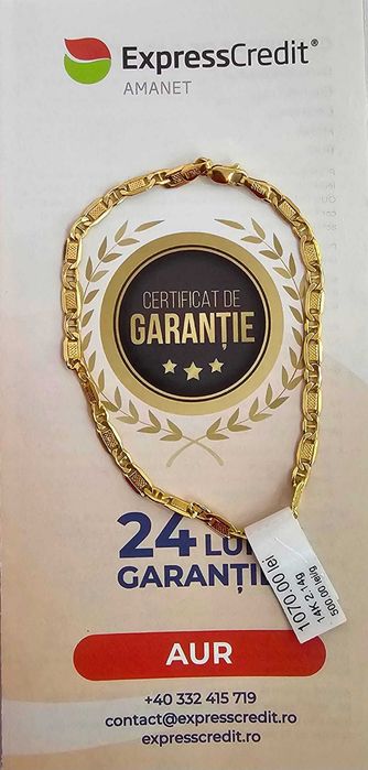 Bratara Aur 2.34g, 14K (AG32 B.12948.1*42) Garantie 2 Ani!