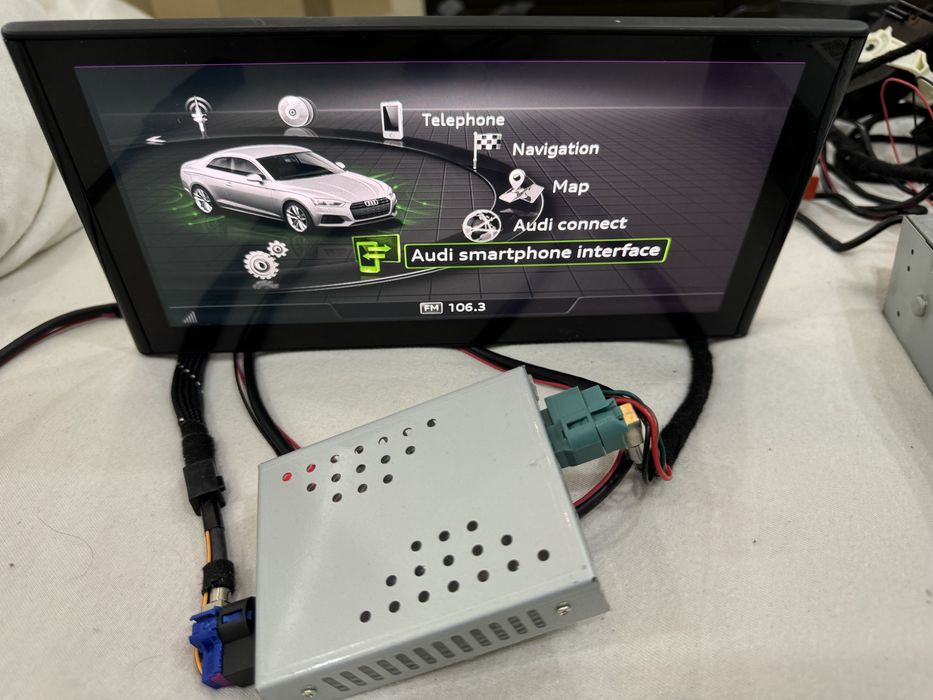 Convertor video/upscaller pt. Audi A4 A5 Q5