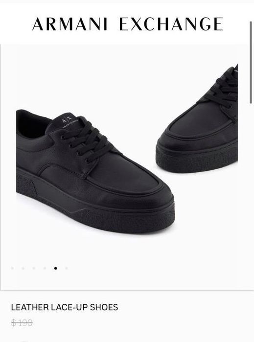 Оригинал Armani Exchange мужские кроссовки