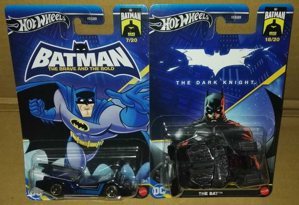 Оригинални колички Hot Wheels BATMAN / Batmobile - 24 модела