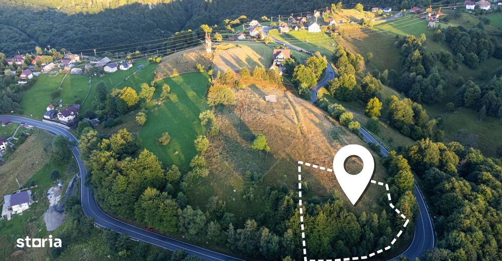 Teren 2,000mp Fundata / DN 73 / Comision 0%