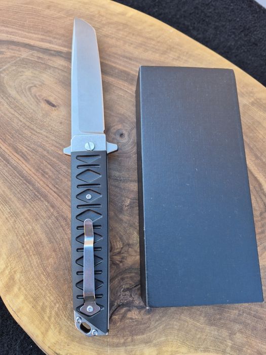 Сгъваем нож BRUTALICA BADYUK Tanto  Black Stonewash