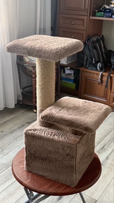 Новый домик для кошки