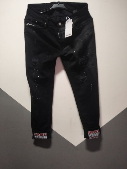 Blugi disquare  negri