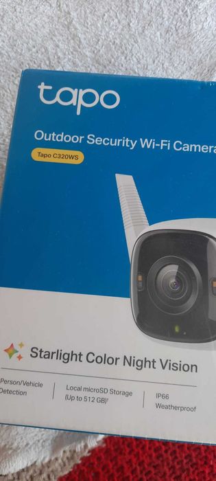 Camere supraveghere Tapo c320ws 2K noi sigilate cu sau fara microsd card