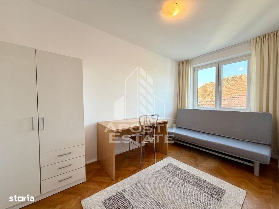 Apartament 3 camere de inchiriat, centrala proprie, Fabric, Timisoara