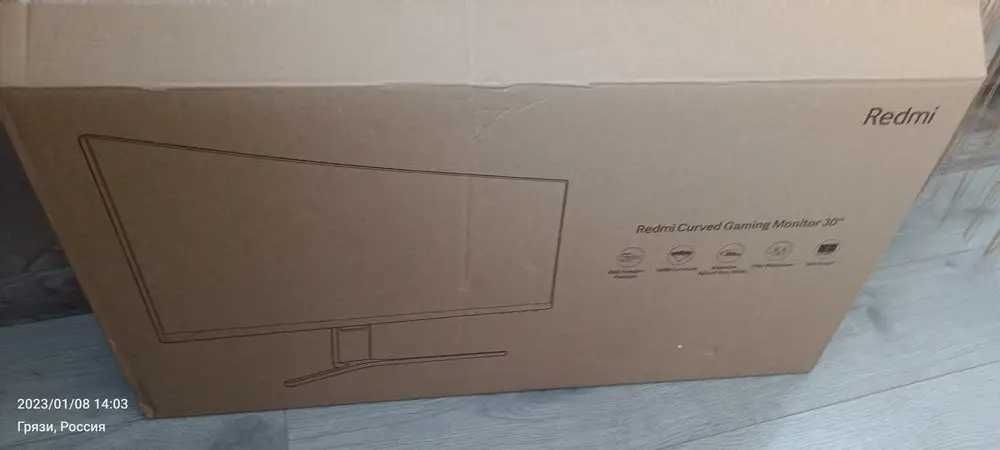 Монитор Xiaomi Redmi Curved Display 30" (RMMNT30HFCW)