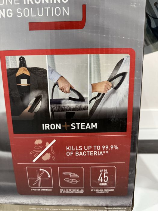 Продам утюг паровой Tefal IXEO+