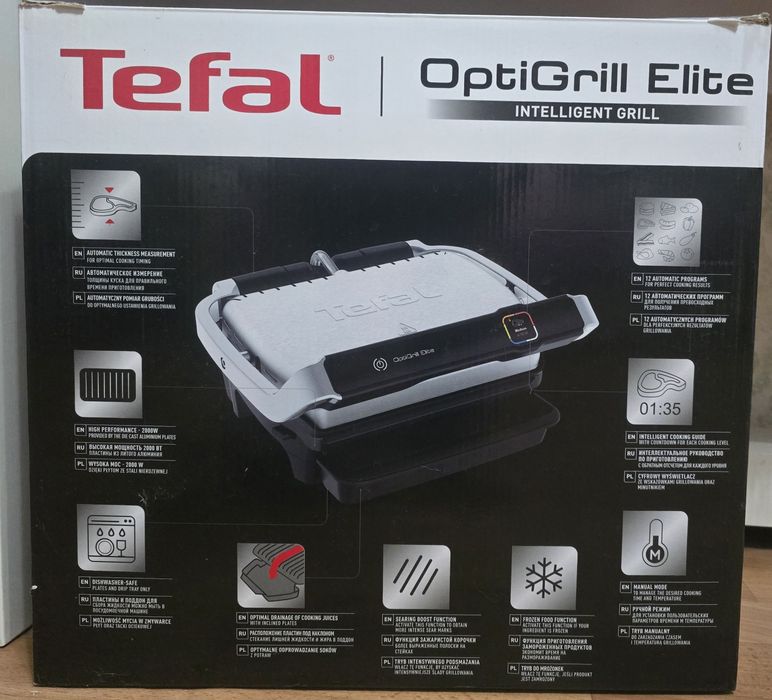 Электрогриль Tefal новый