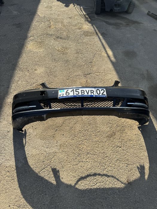 Бампер w221 рестайлинг