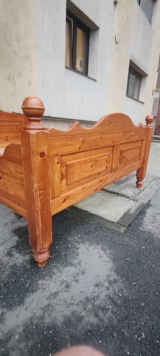Dormitor lemn 140×200