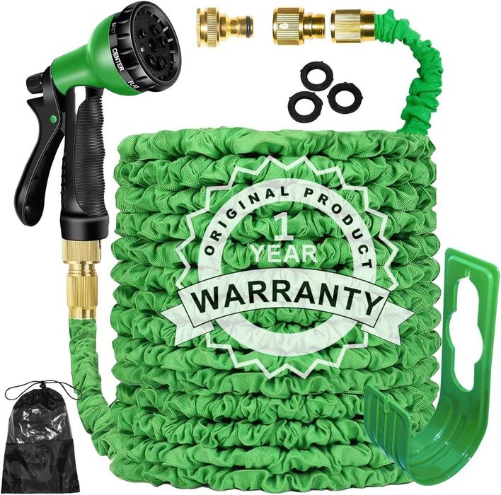 Furtun de gradina extensibil 30m cu duze  de pulverizare