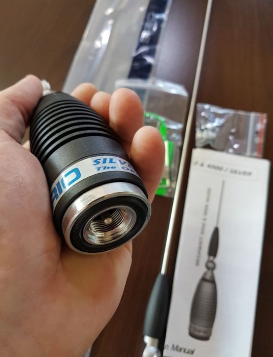 Antena radio CB - Sirio Megawatt 3000/4000 PL Silver (noua/garantie)