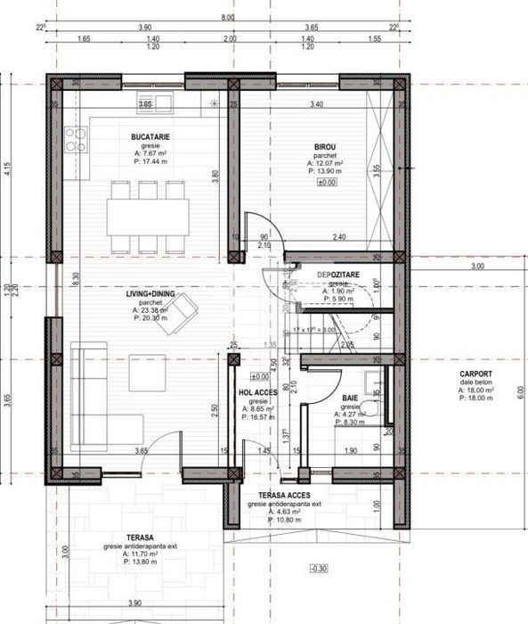 Casa individuala P+M cu teren 441 mp de vanzare in Sura Mica Sibiu