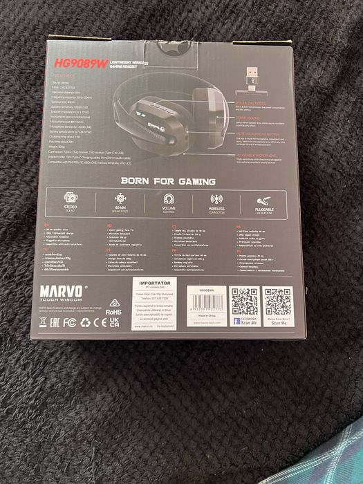 Casti gaming wireless