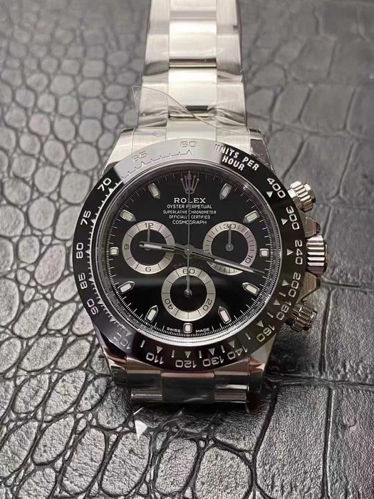 Rolex daytona 4130 panda/black
